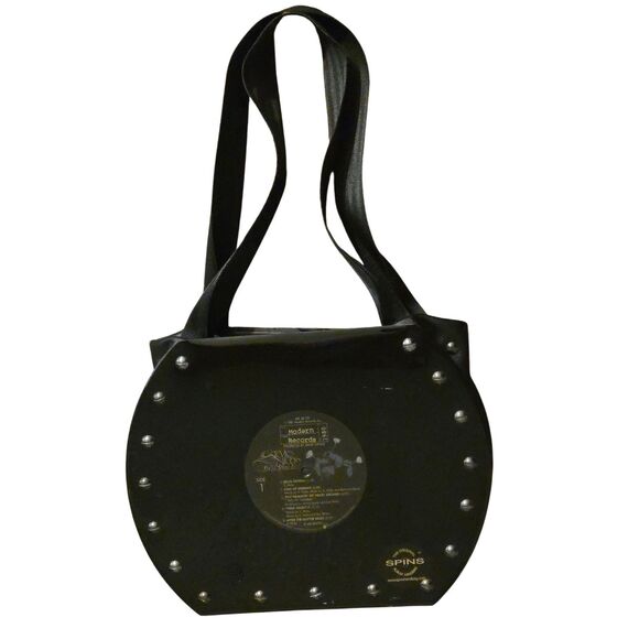 VTG Vinyl Record Purse Bella Donna Stevie Nicks Handbag Purse Parrot - Picture 2 of 14